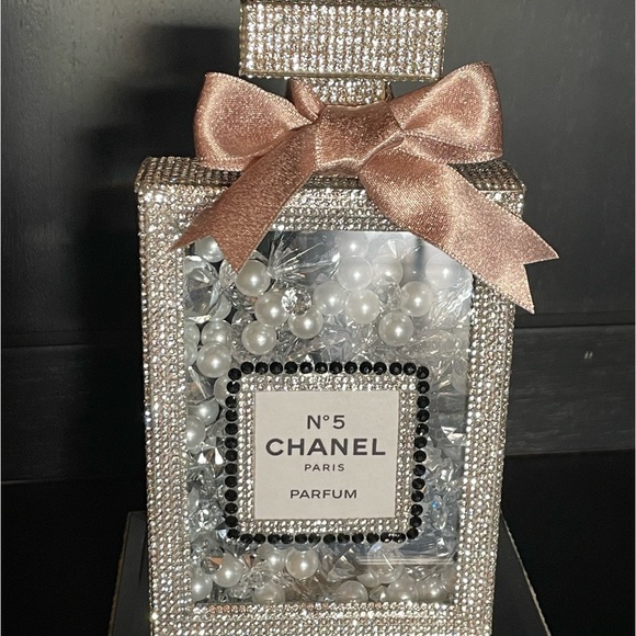 Handmade Accents Bling Perfume Bottle Decor Poshmark